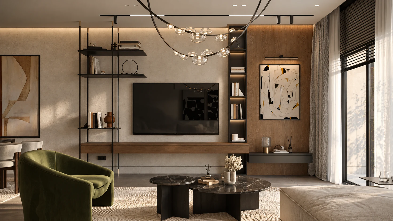 Residential interior — view 2