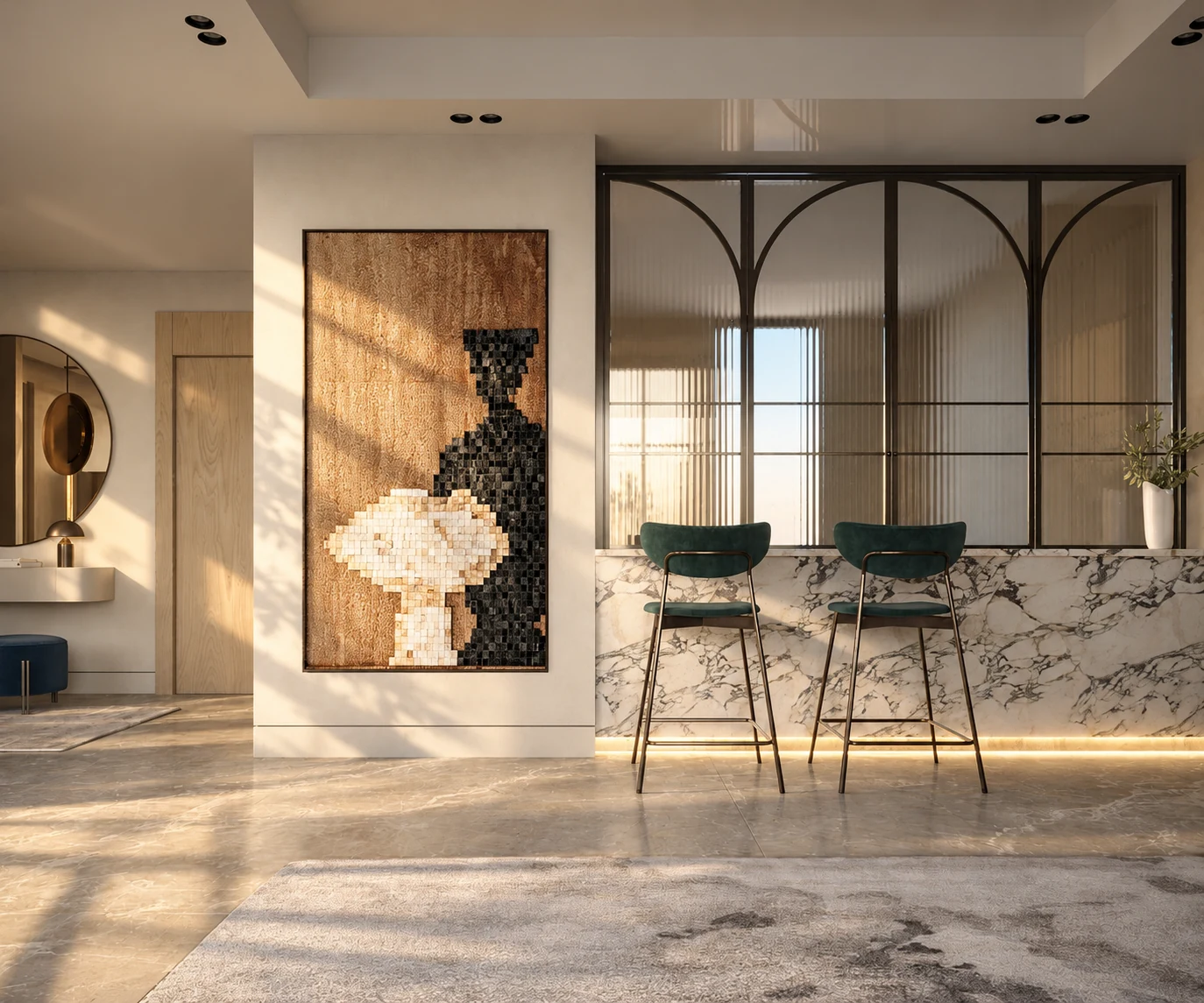 Residential interior — view 3