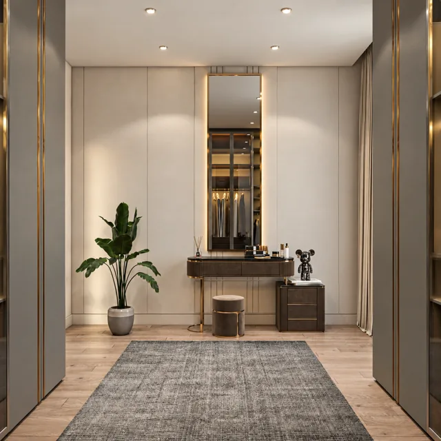 تصور تصميمي: غرف ملابس ووحدات تخزين