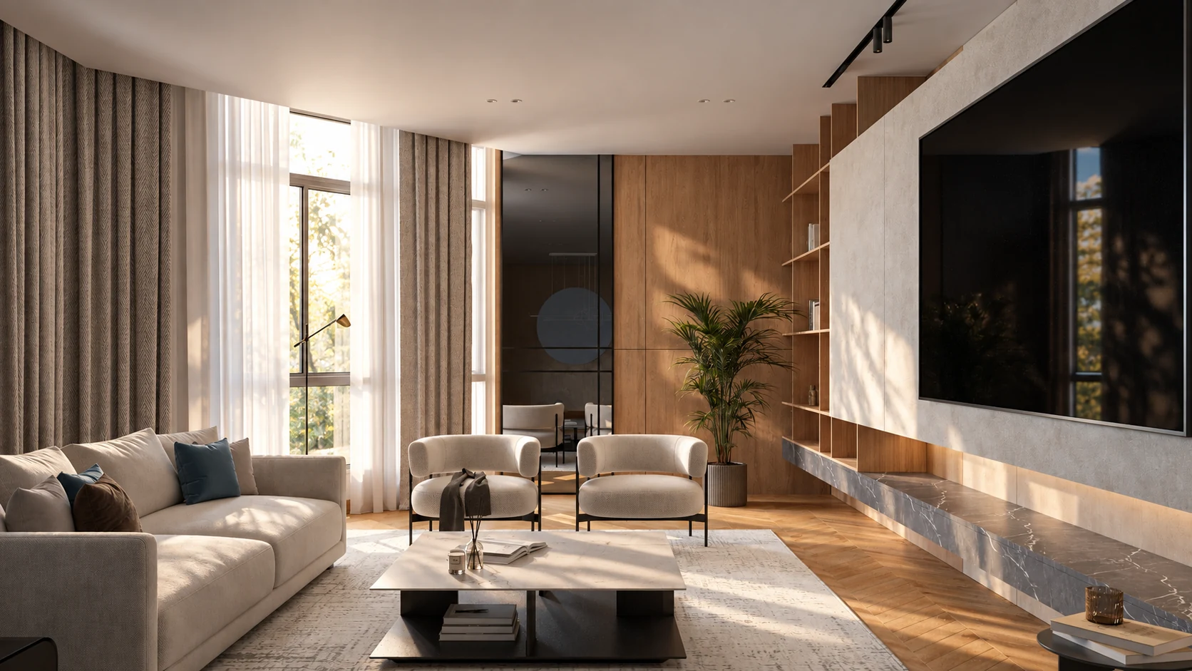 Residential interior — view 2