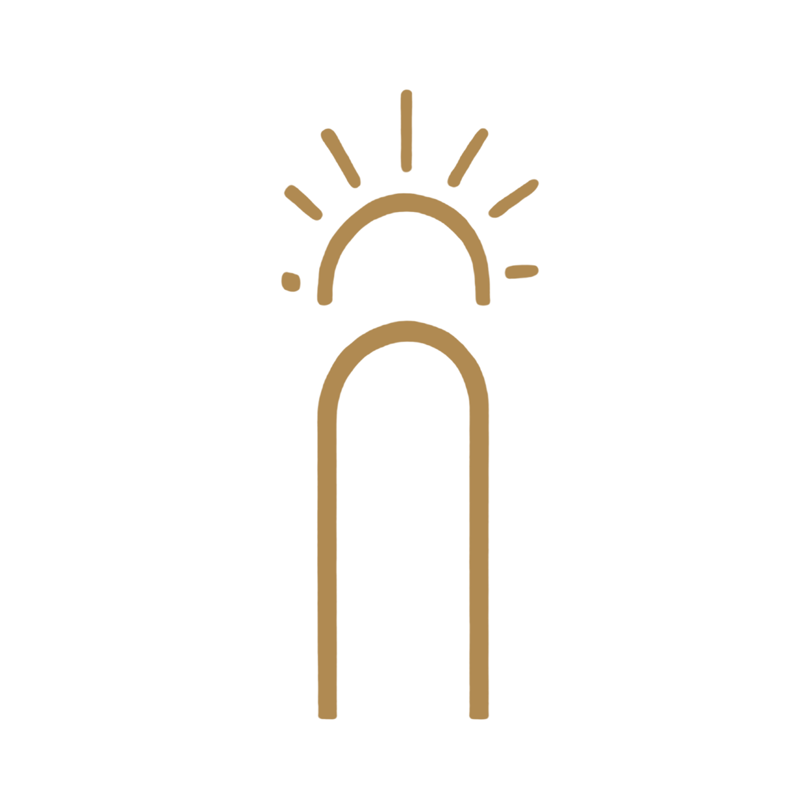 RAEVIA sun and gateway symbol